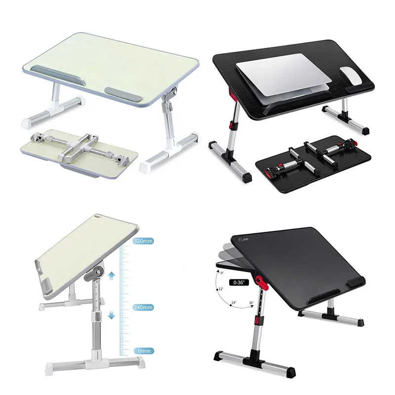 Portable laptop table14-17 inch work from home standing desk 2021 gift Angle height adjustable computer desk mesa para laptop