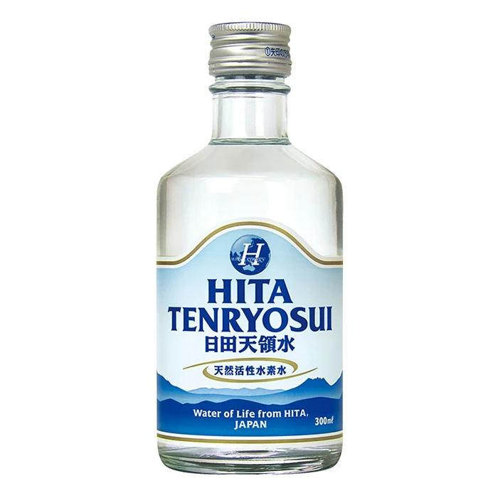 Safe drinking 300ml glass production bottled alkaline mineral water