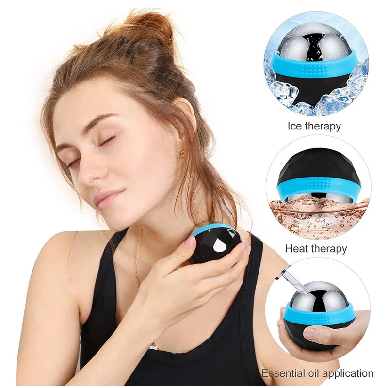 2024 High quality Custom Logo Round Shape Foot neck Back Roller deep tissue massage Ball