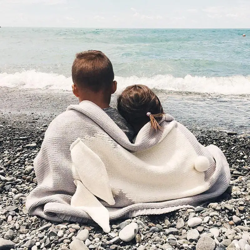 Comforter Warm Cute Knitted Newborn Baby Blankets Big Rabbit Ear Blanket Swaddle Bath Towel Toddler Bedding Blankets For Kids