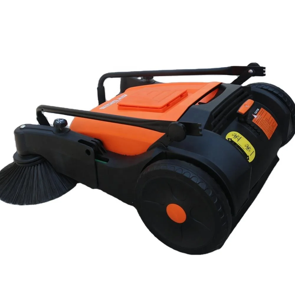 Outdoor Garden Street Hand Push Manual Sweeper Cleaning Brush Sweeper