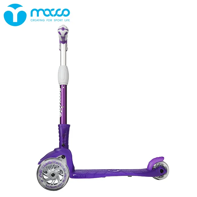 Детский мини-скутер macco с регулируемой высотой, складной, на колесиках