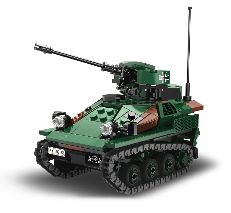 Xingbao 06054 Wiesel строительные блоки игрушки Военный танк наборы модели для детей