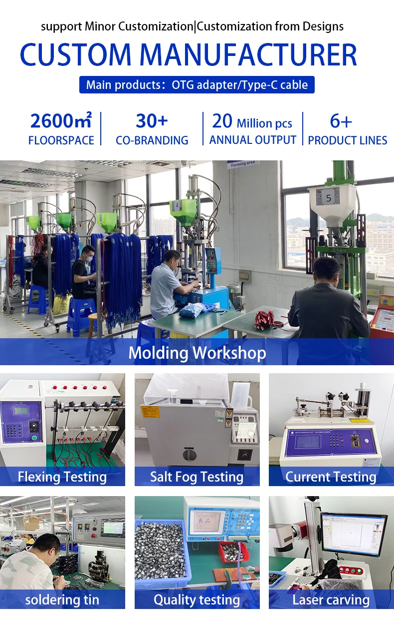 2022 new 3A 5A 1m 2m custom type c Phone Charge tipo c Usb Cable USB C Cable for charger data cable fast charging