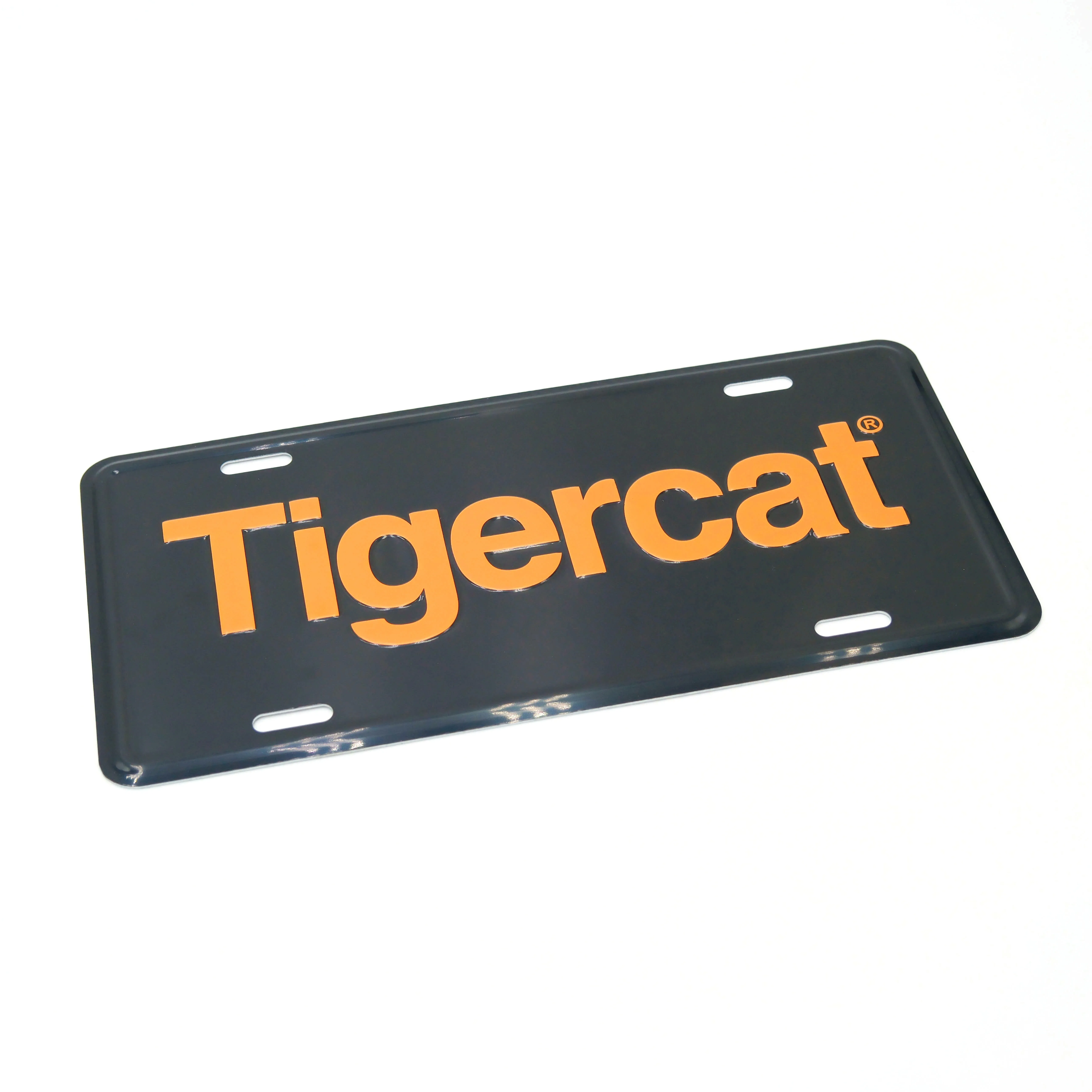 Wholesale Custom Aluminum License Plates with Embossed license plate making machine blackout license plate with remote