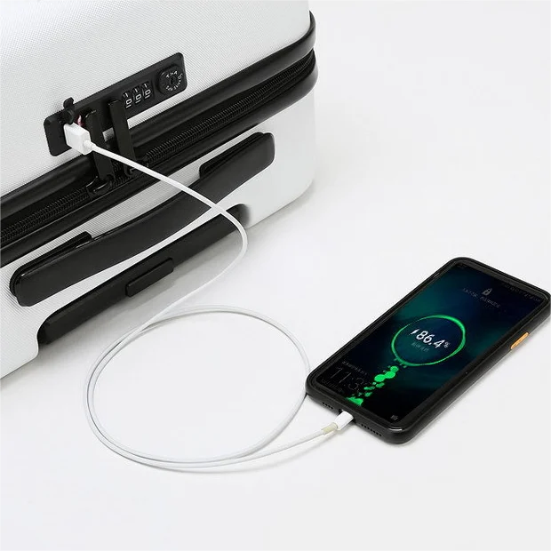 Pailox Air compressed Carry-ons best light carry on luggage Abs Suitcase Set Air compressed luggage