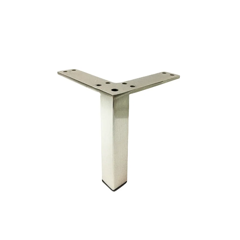 Custom factory Furniture foot 4X Sofa Legs Gold-Plated Legs DIY Accessories Cabinet Bed Support Straight Legs