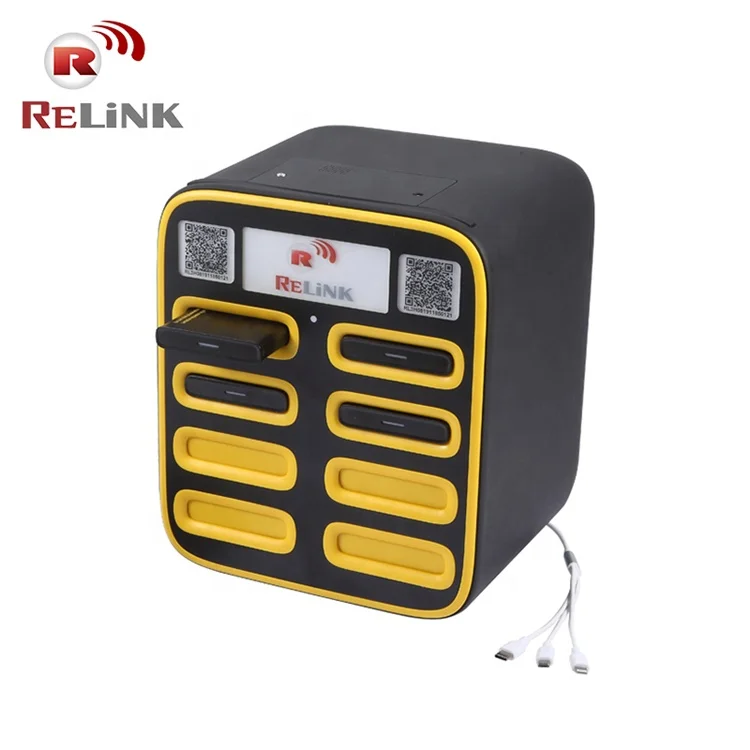 
8 Ports Portable Battery Mobile Phone Charger Power Bank Rental Station Share Power Bank 