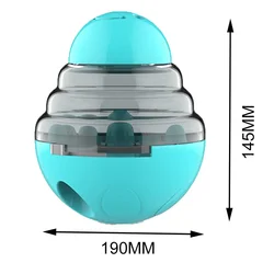 Dog Ball Food Pet Dog Treat Slow Feed Ball Interactive Rubber To Dog Training Toy