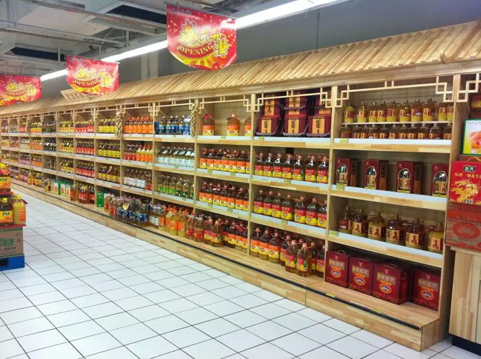 Good Price Beautiful Gondola Supermarket Rack Store Shelf for Sale Light Duty /pharmacy shelving /Grocery Store Display Racks