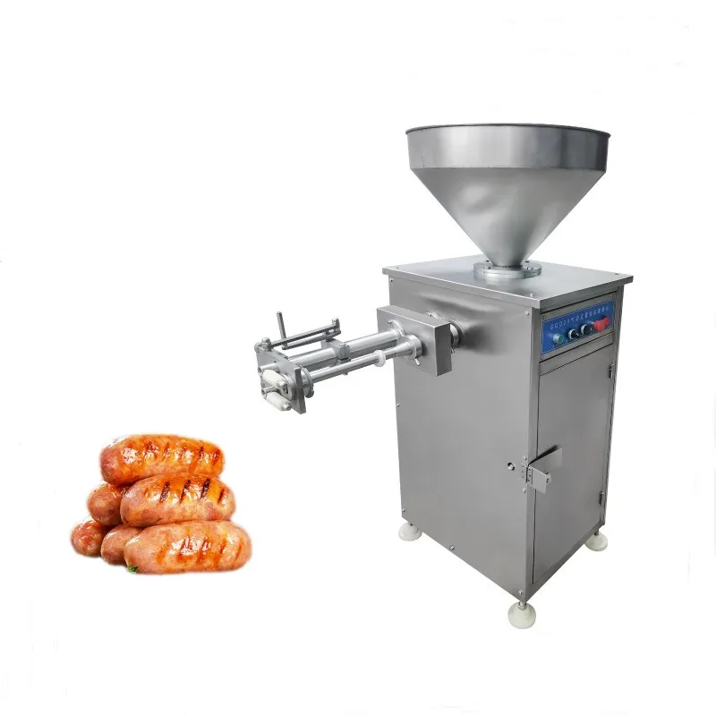 high output Horizontal meat sausage stuffer making machine production line