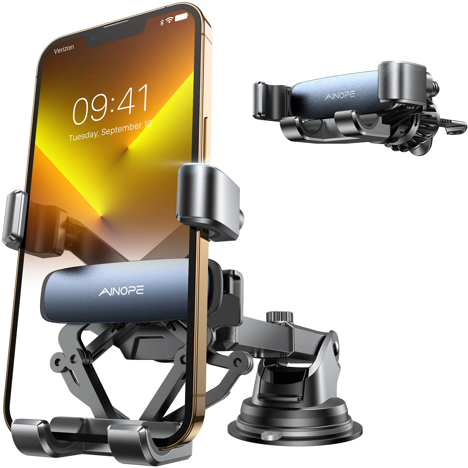 Lisen Car Auto-Lock Gravity Cell Phone Car Mount Air Vents phone holder car  phone holder