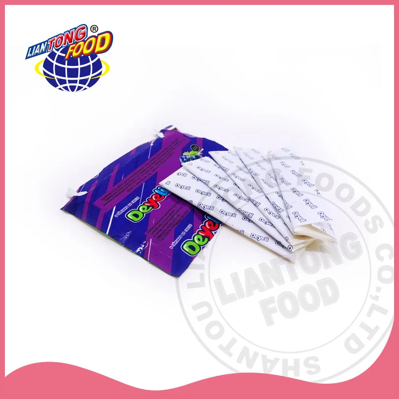 Factory Wholesale Bubble Gum Colorful Fruity Sweet Chewing Gum Box Vivident Chewing Gum