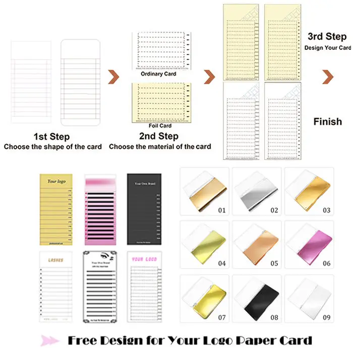 Wholesale Cashmere Individual Eyelash Extension Vendor Premium Velvet Korean PBT Volume Lash Extension Trays With Custom Logo