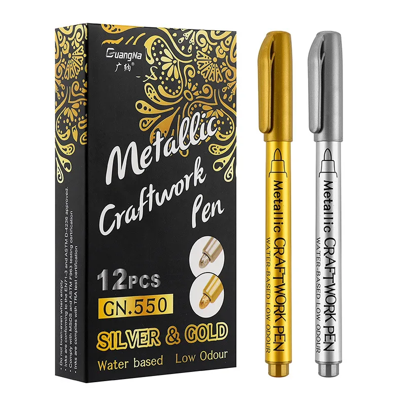 Signature Pen Gold Silver Craft Pen DIY Momofuku Momoshi Drawing Water-based Paint pen