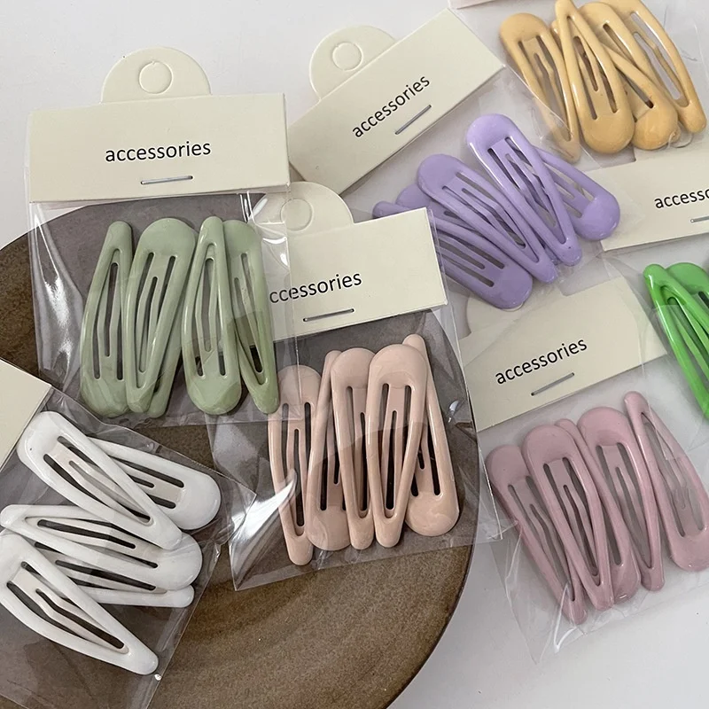 BB clip hair accessories Colored hairpin Personalized bangs clip