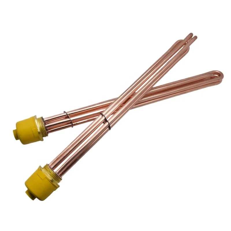 DN40 Hexagonal flange air energy tank electric heating pipe1.5InchM47Boiler thread heating rod 220V380V electric heating tube