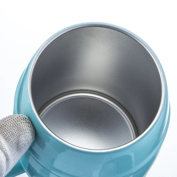 
24 oz 25 oz 26 vacuum double walled cold stainless steel beer mug cup 