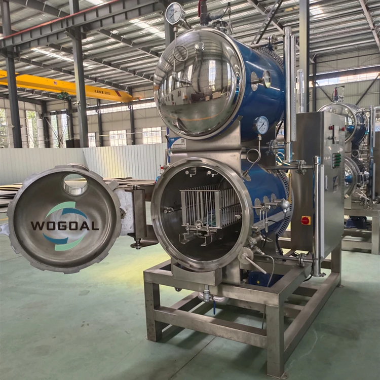 Multi Functional Automatic Laboratory Pilot Retort Autoclave Machine