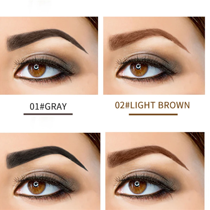 Long Lasting Waterproof Eyebrow Peel Off Eyebrow Tint Gel Eyebrow tattoo tint gel with logo