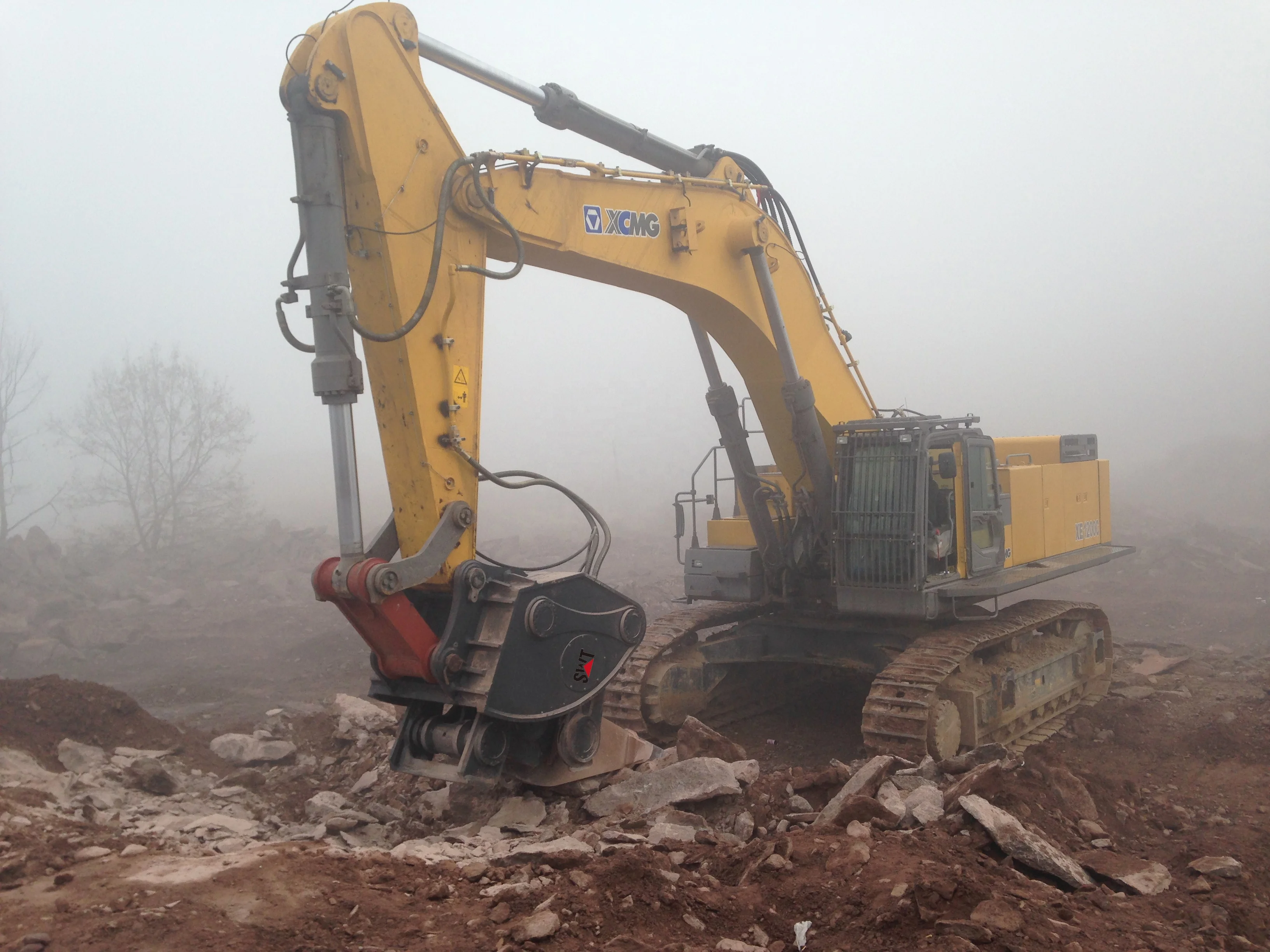 sv-20 excavator vibro ripper,rock breaker, SWT hydraulic ripper