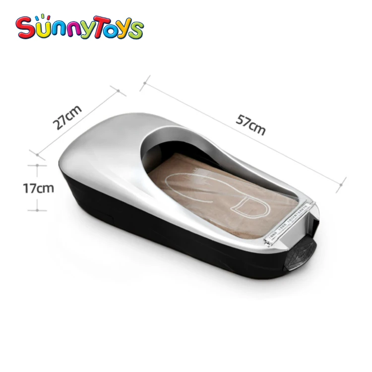 Shoes bottom film machine for kids school or home clean