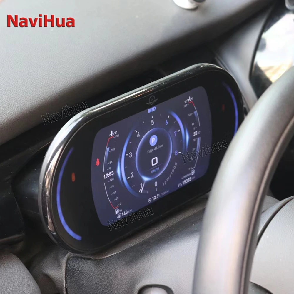 NAVIHUA Car Lcd Instrument Panel Linux System Speedometer For Bmw NEW MINI F Chassis Digital Instrument Speedometer Cluster