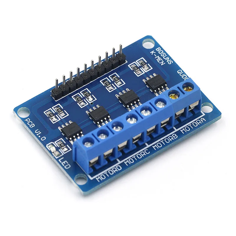 4CH 4 Channel HG7881 Chip H-bridge DC 2.5-12V Stepper Motor Driver Module Controller PCB Board 4 Way 2 Phase