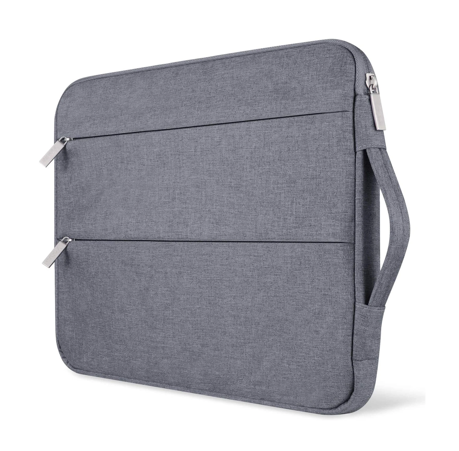 Custom Logo Waterproof Laptop Sleeve Bag Case with Accessories Pockets, OEM ODM Promotion Gift Laptop Bags Factory