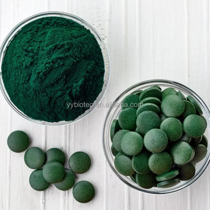 Private label High Quality Supply Organic Spirulina Capsule for Regulation of Blood System