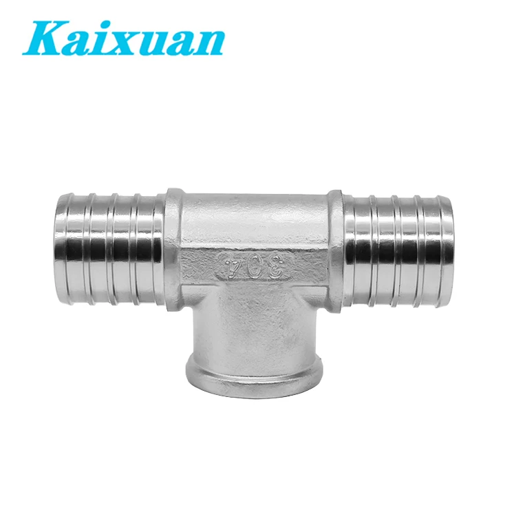 Free sample stainless steel pex fittings Custom Made stainless steel f1807 pex fittings Competitive Price  304/316