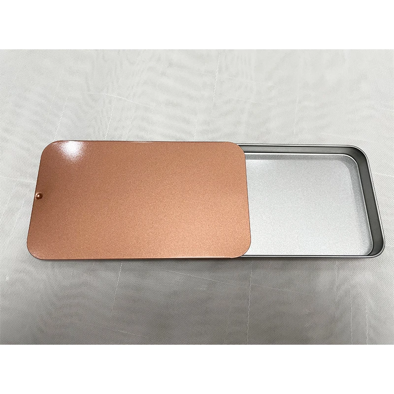 Wholesale tin packaging cream - like natural deodorant tin, sliding tin wax containers