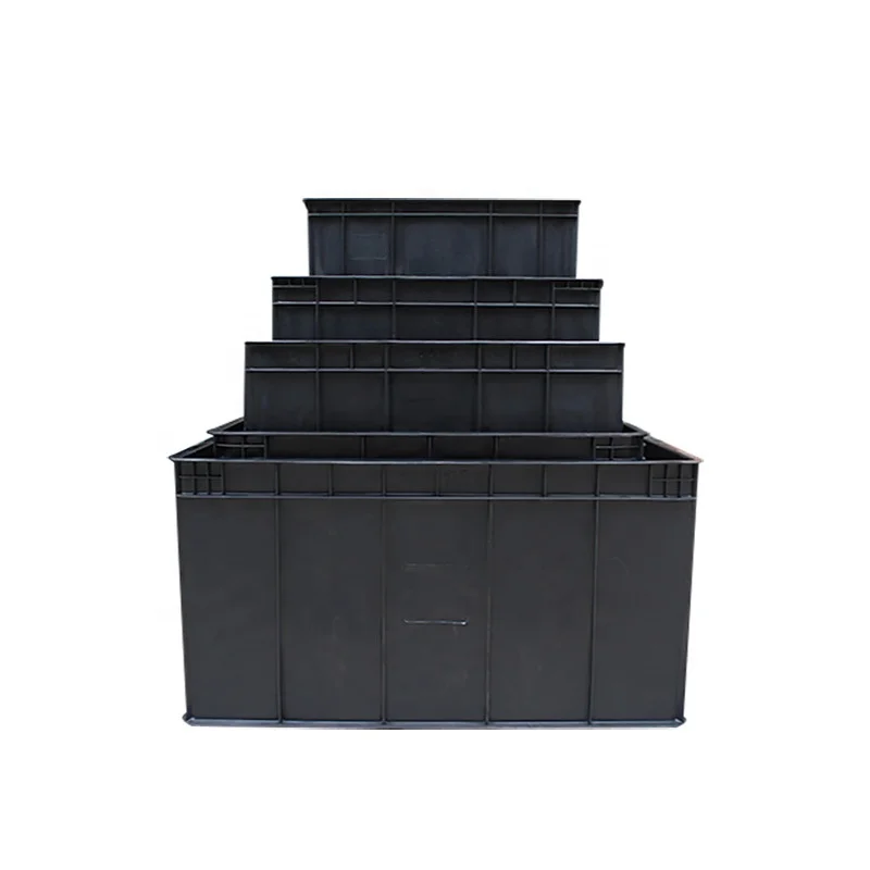 Leenol ESD Large Size Stackable Eco-friendly Moving Euro Standard Industrial Storage Tool box Container
