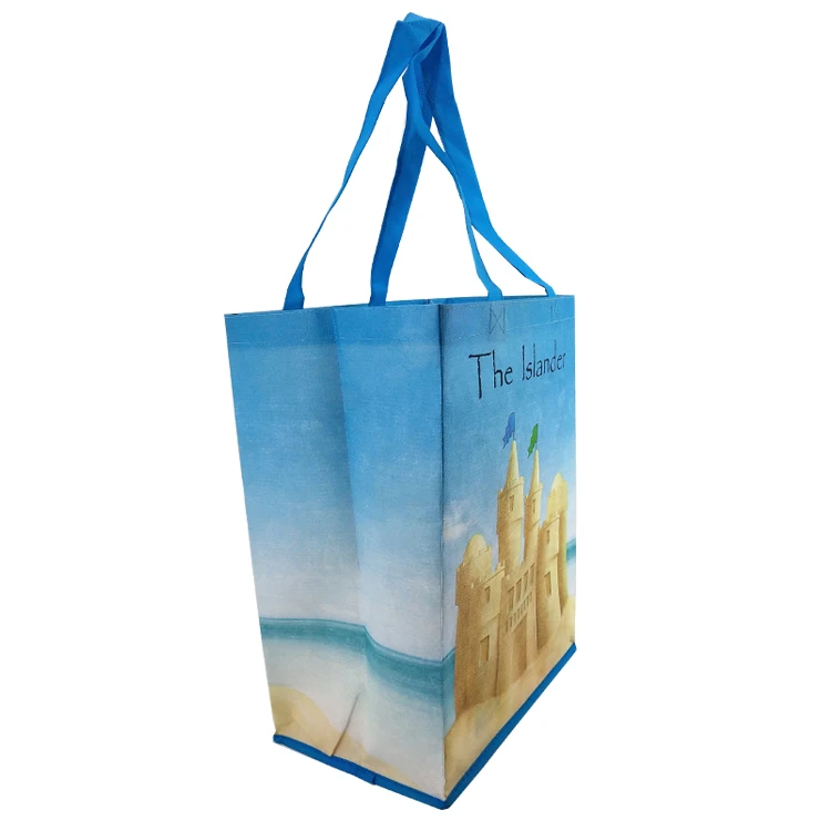 Customized Foldable Shopping Bag Baby Diaper Tote Non Woven Pillow Bag