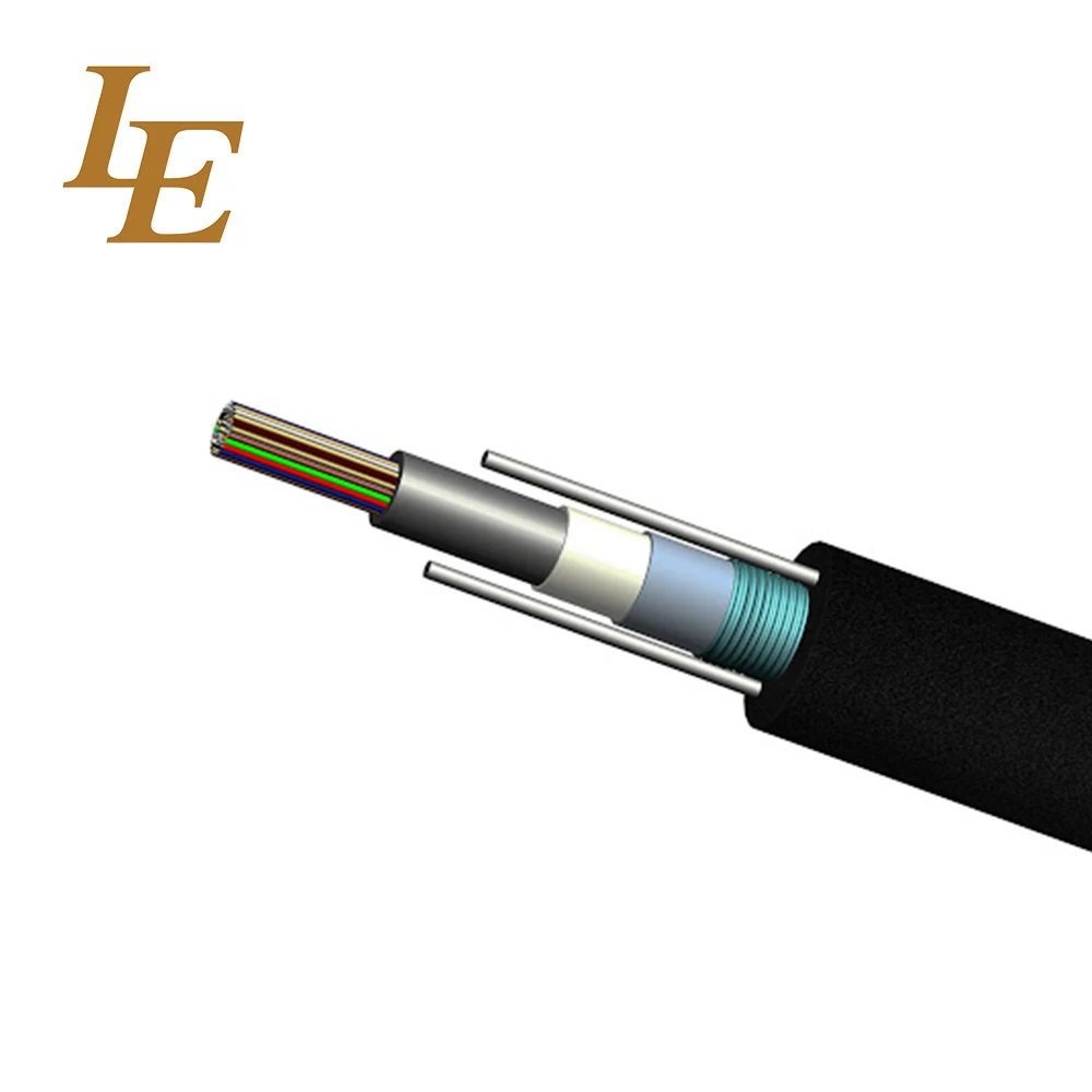 2-24 Cores Fiber Optical GYXTW Cable 1KM FO Cable Price