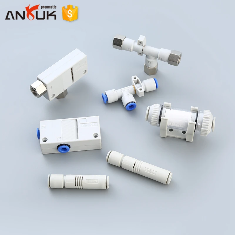 SMC ZH box type mini pneumatic fittings vacuum generator pneumatic plastic connector