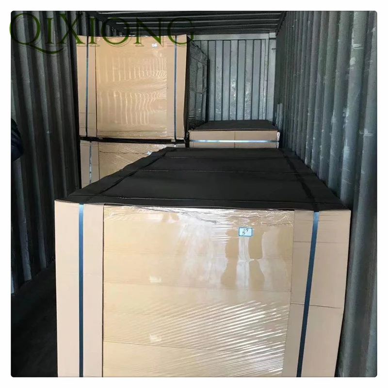 QIXIONG 2023 16mm melamine particle board white melamine faced mfc chip board ecoboard chipboard