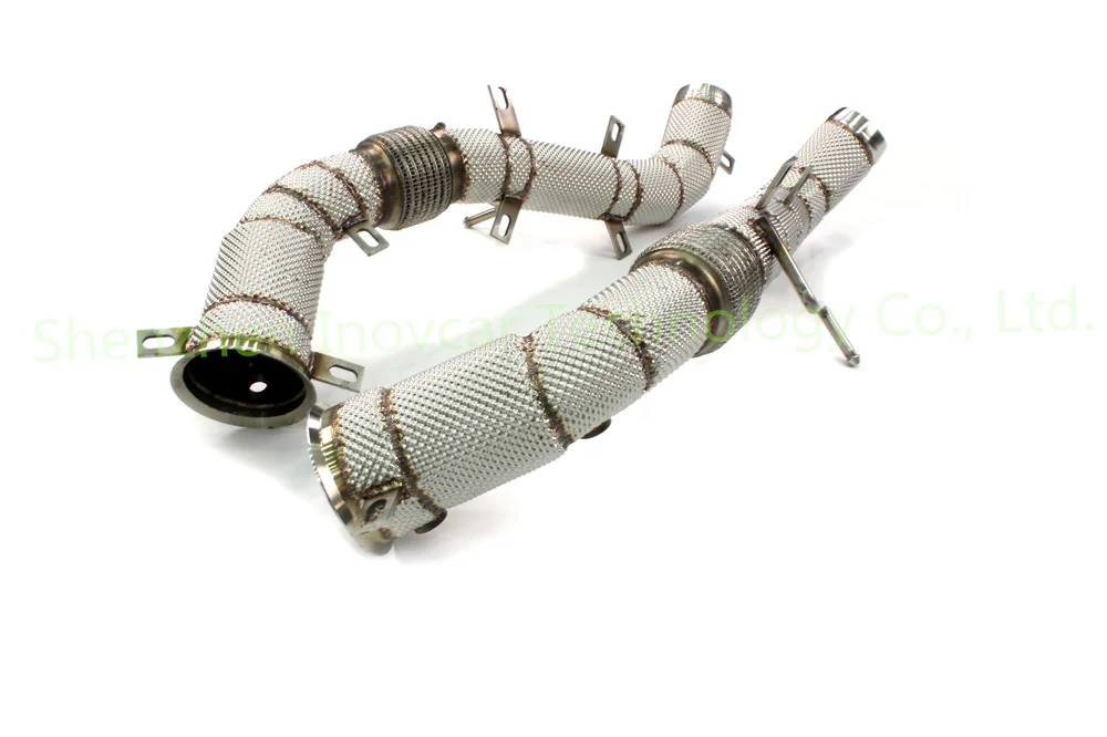 Car Accessories Cat Downpipe For Mclaren 540C 570S Stainless Steel Exhaust Manifold Down Pipe