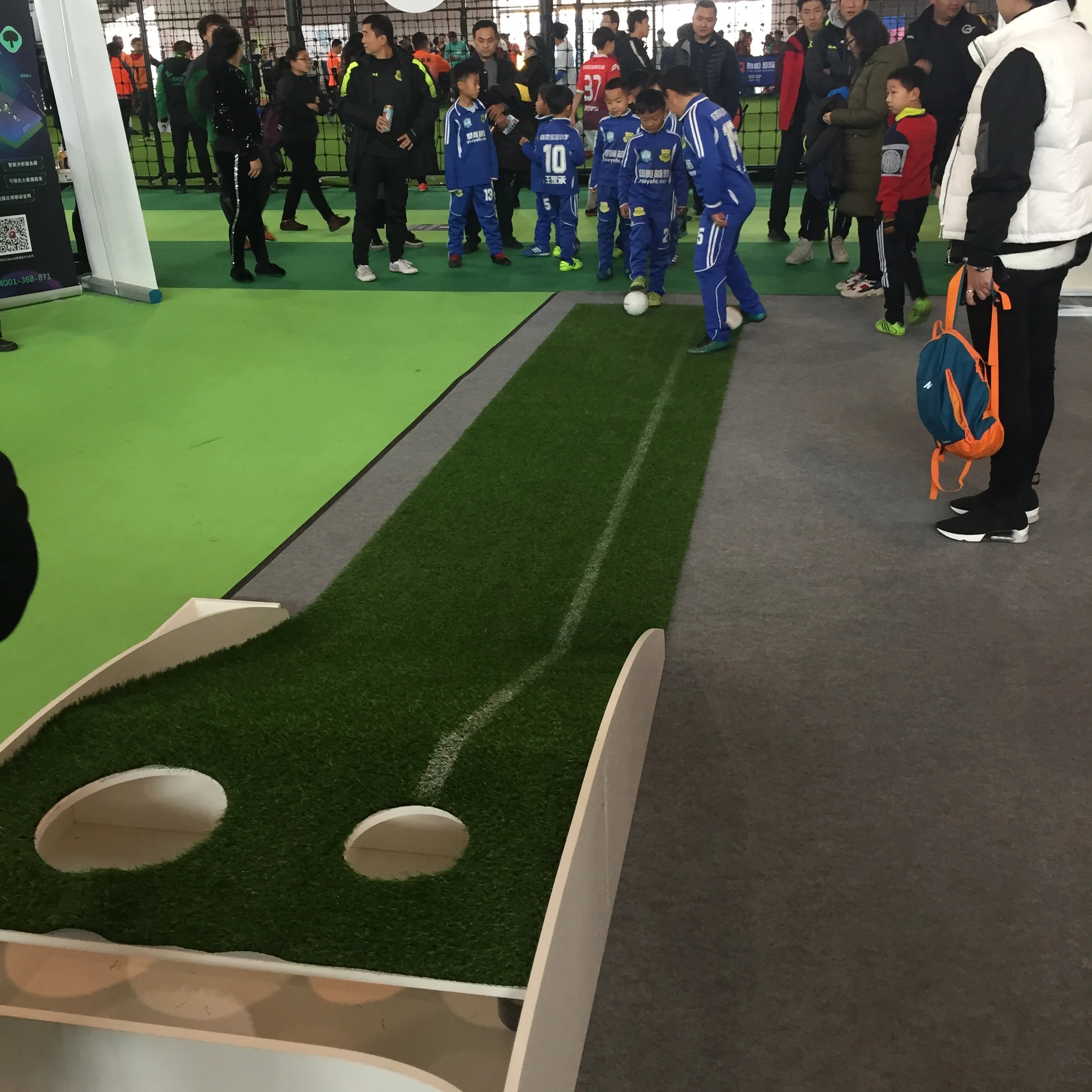 Интересная игра, Деревянный Мини-футбол, гольф для парка, гарантия качества