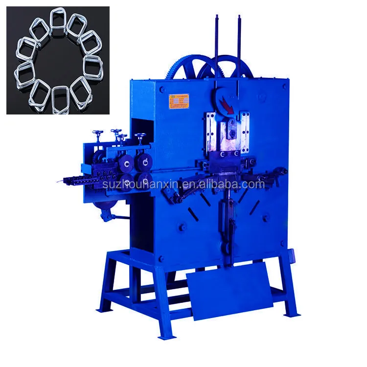 China Supplier Metal Tie Fabric Strapping Buckle Making Machine