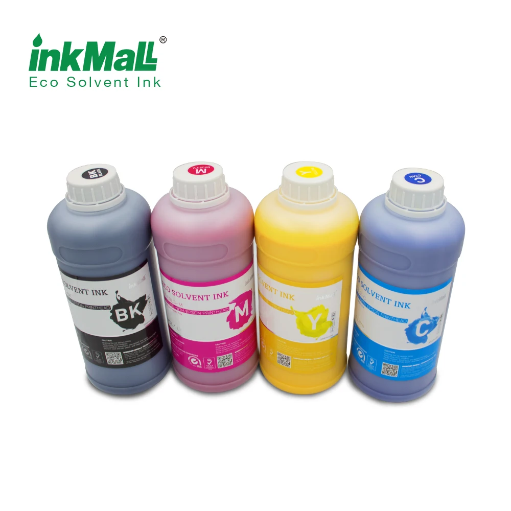 InkMall Original Quality Eco Solvent Inkjet Ink for Mimaki Mutoh Roland Eco Solvent Printer with Dx4 Dx5 Dx7 Xp600 Piezo Head