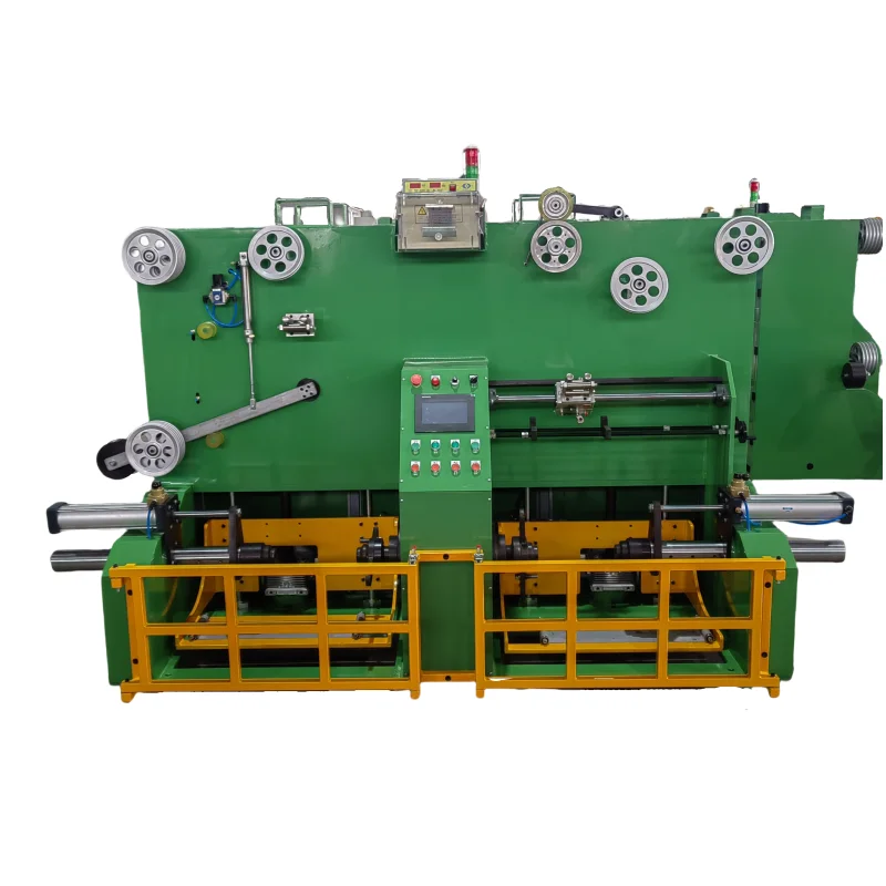 High quality cable reels 630mm  shaftless winding machine and steel cable rewinder machine cable