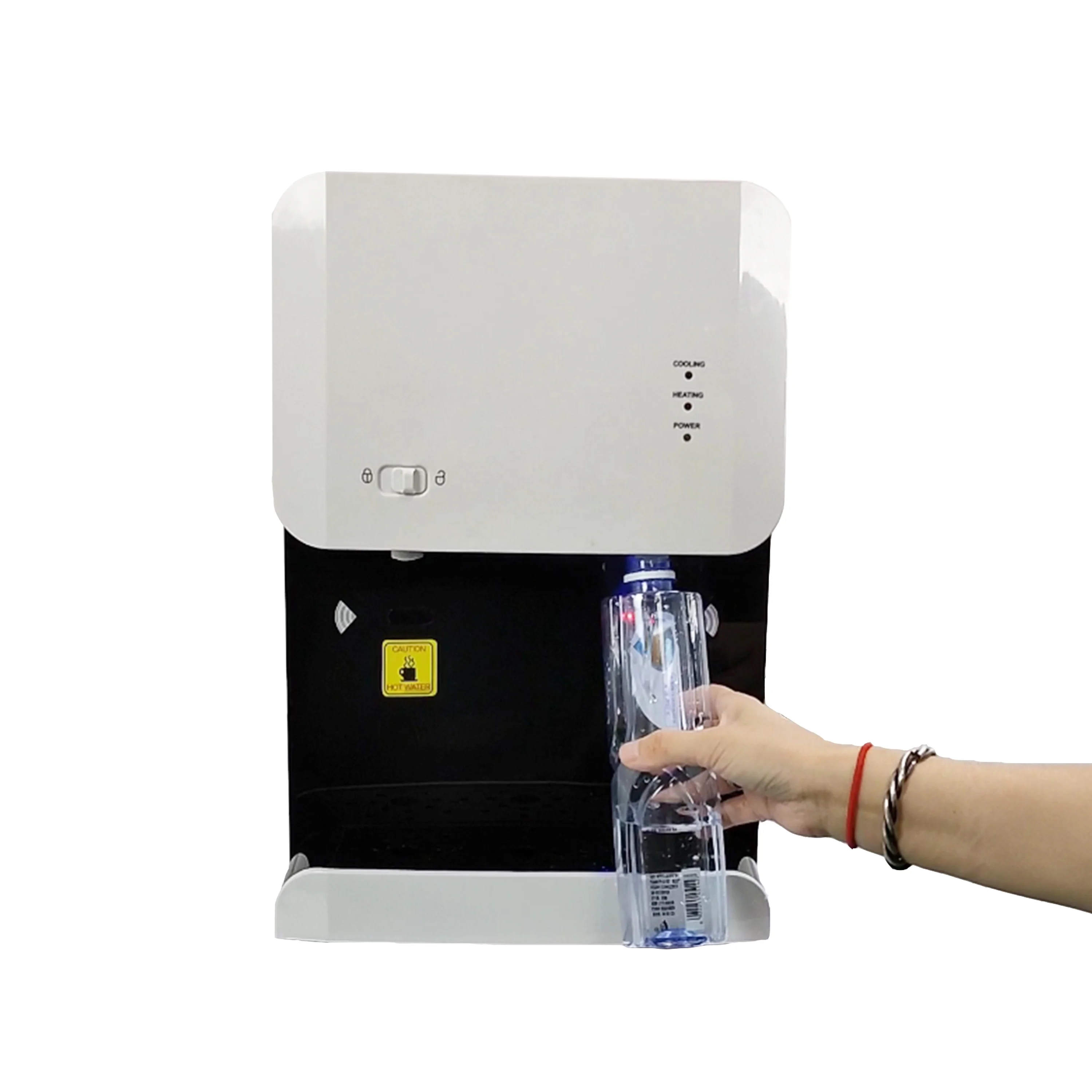 Watercoolers Ice Compressor automatic plastic Touchless direct pipe in water dispenser dispensador de agua