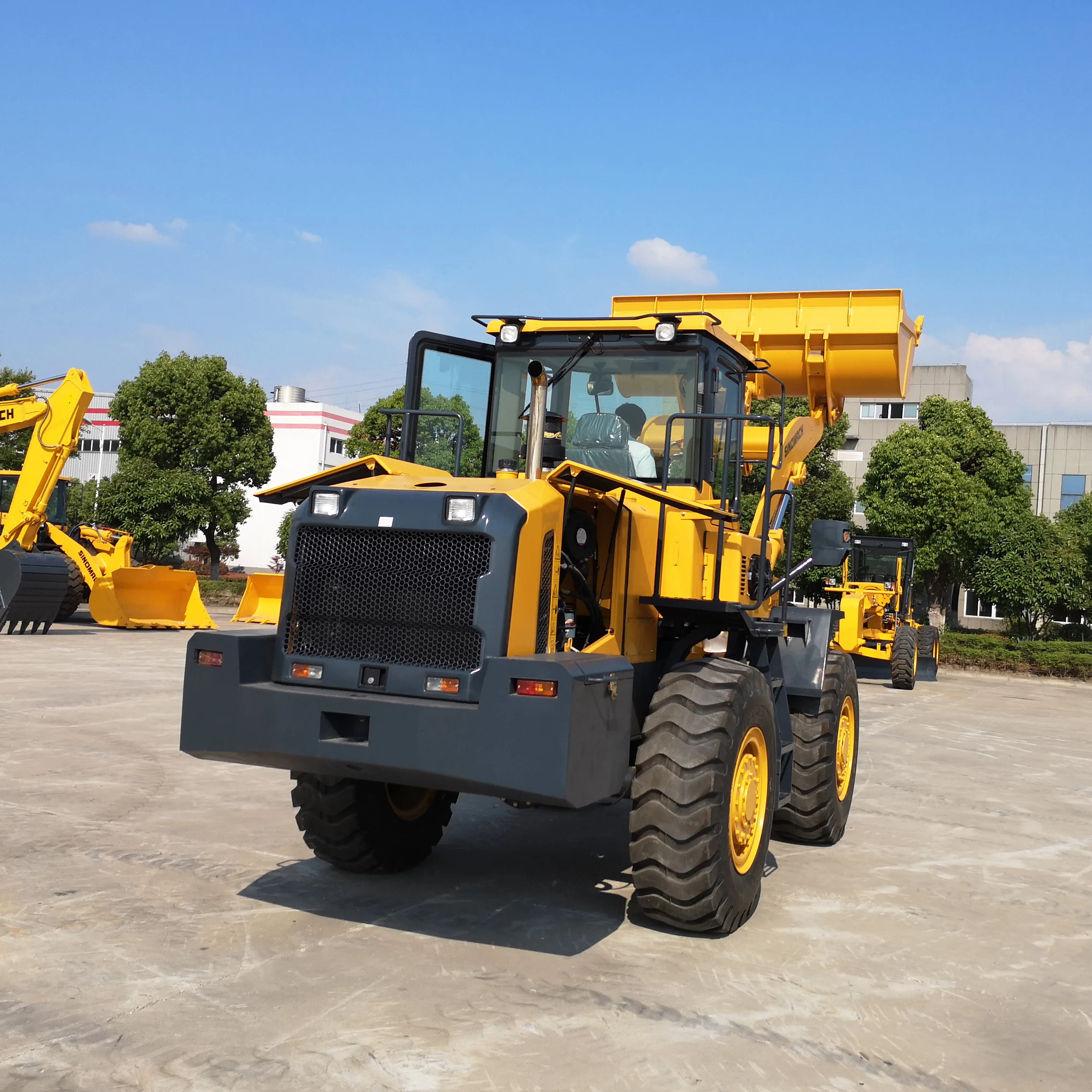 Multi Functional ZL30H Heavy machinery loader 3 tons wheel loader Front end loaders with clamps earth moving machine