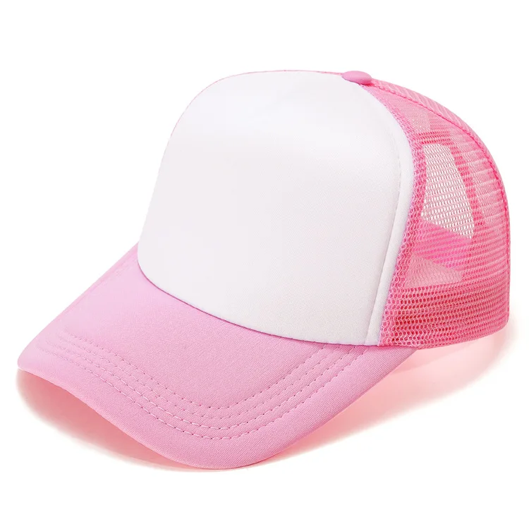 2025 New Wholesale Custom High Quality 5 Panel Foam Curved Brim Mesh Trucker Hat,Applique Patch Logo Gorras Trucker Cap for Men