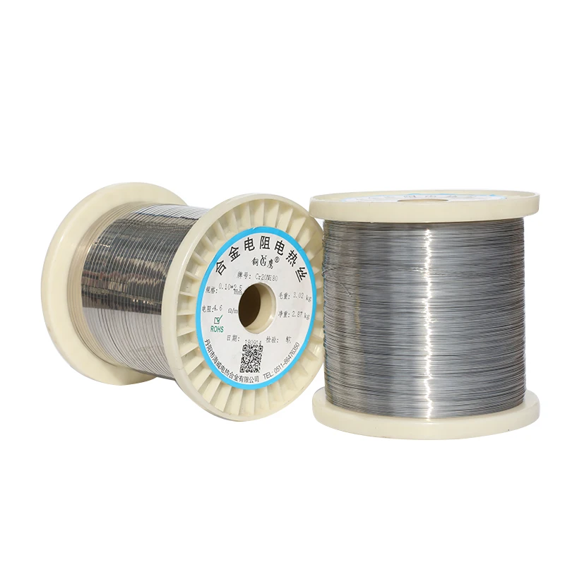 6J40 6J12 6J8 6J13 Constantan Alloy Copper Nickel Electric Resistance Heating Resistance Wire Nickel Copper Wire for Industry