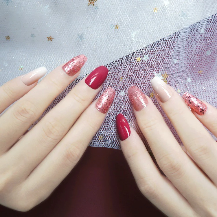 
High Quality Durable Using Various Designs Faux Ongles False Nails French False Nail 