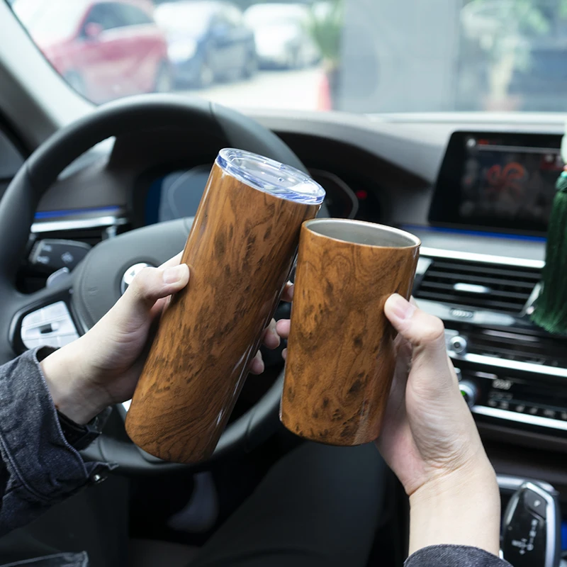 20oz Powder Coated Double Wall Stainless Steel Vacuum Sublimation Thermal Insulated Tumbler Cups