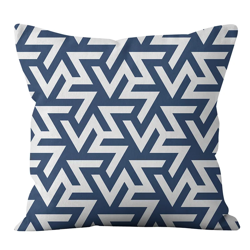 Wholesale Home Decor Sofa Sublimation Digital Print Pillow Cover Accept Custom Printing Cushion Covers For Couch Office Chair