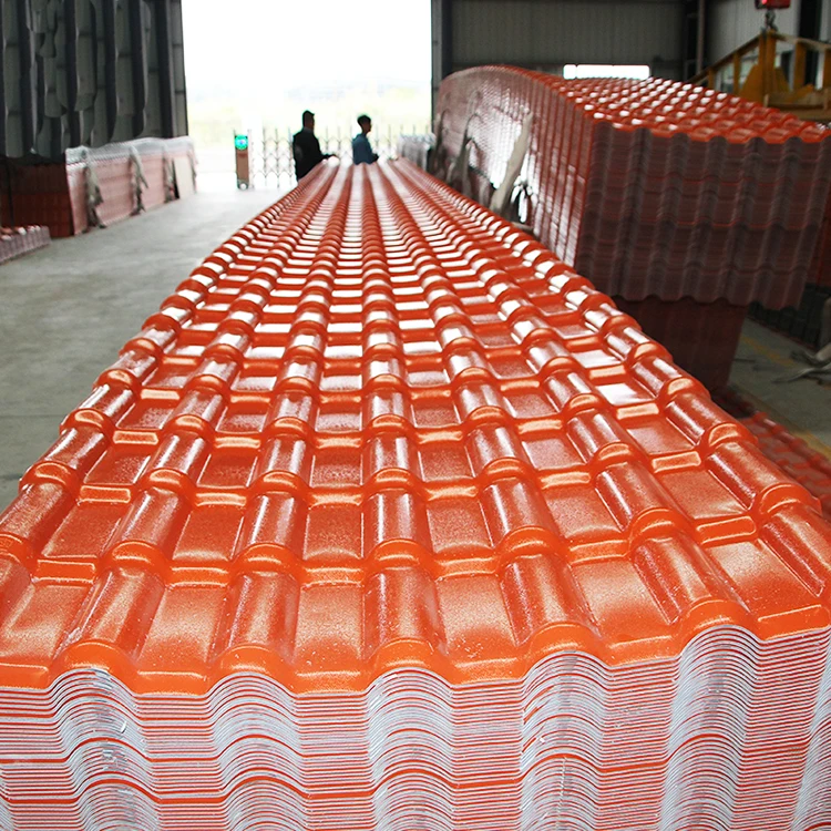 spanish ASA+PVC resin decorative roof tile wall panels